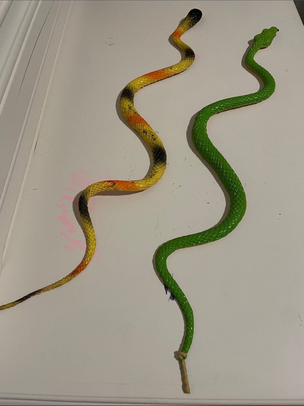 Snake Toys - Green and Yellow/Orange